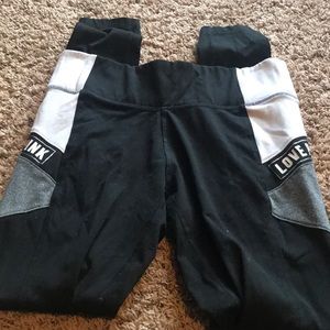 Victoria secret leggings athletic material